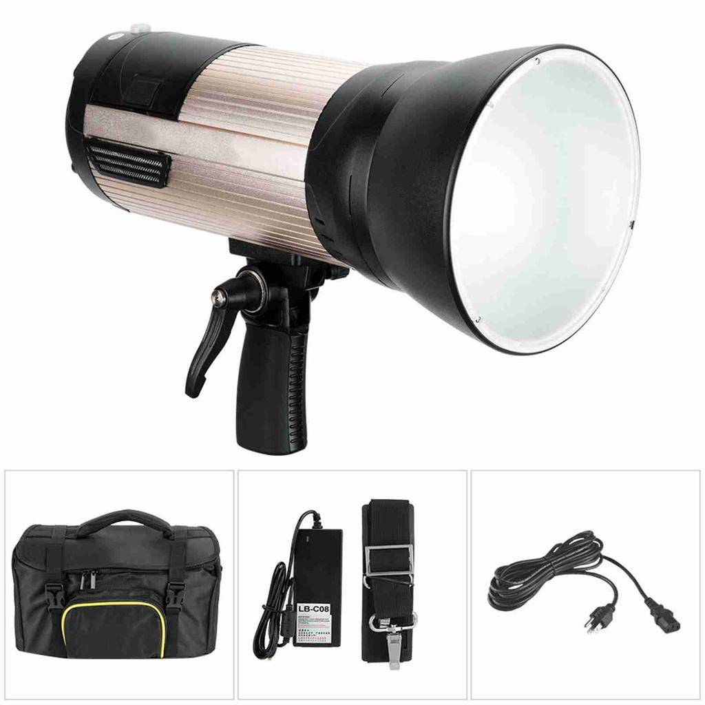 NiceFoto N6 600W 5500K GN89 HSS 1 8000s 2.4G Wireless Strobe Flash Portable Speedlite