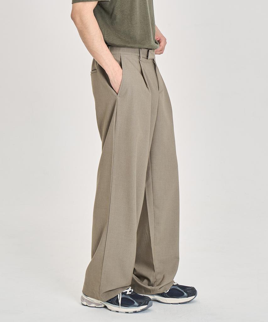 PRAIRIE Airflow Loose Fit Slacks (Light Khaki)