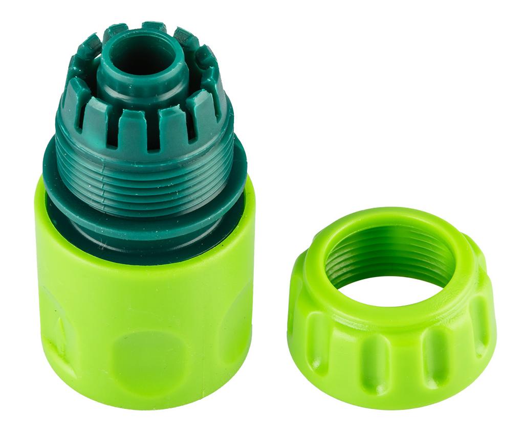 1/2" single-material through connector, 30 pcs.