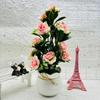 Artificial Plant Container With Colorful Silk Flowers For Indoor Decor And Special Occasions