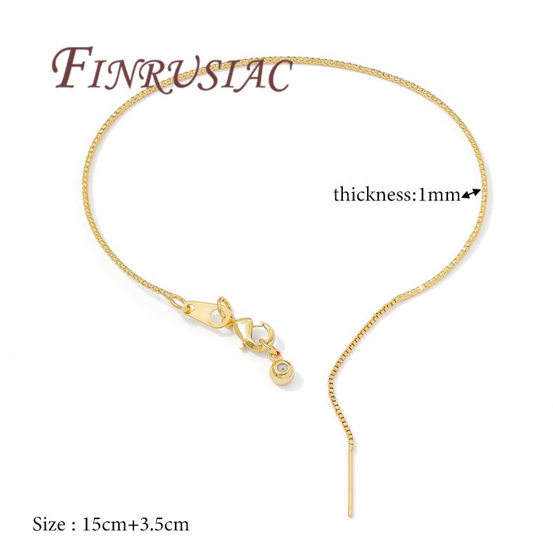 

Adjustable Bangle Bracelets 18K Gold Plated Unfinished Bangle Bracelet For Beading with Lobster Clasp& Silicone Bead 1 piece