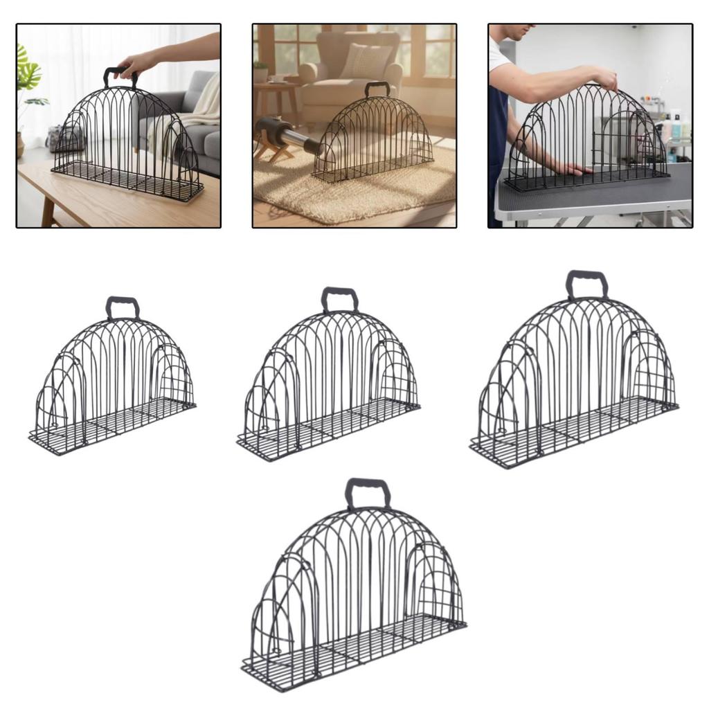 Cat Bath Cage Scratch Resistant Grooming Shower Netting