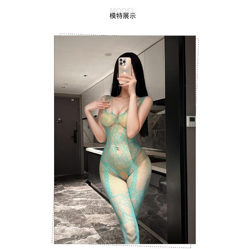 Sexy Jacquard Hollow Out Tearable One Piece Intimate Lingerie For Women