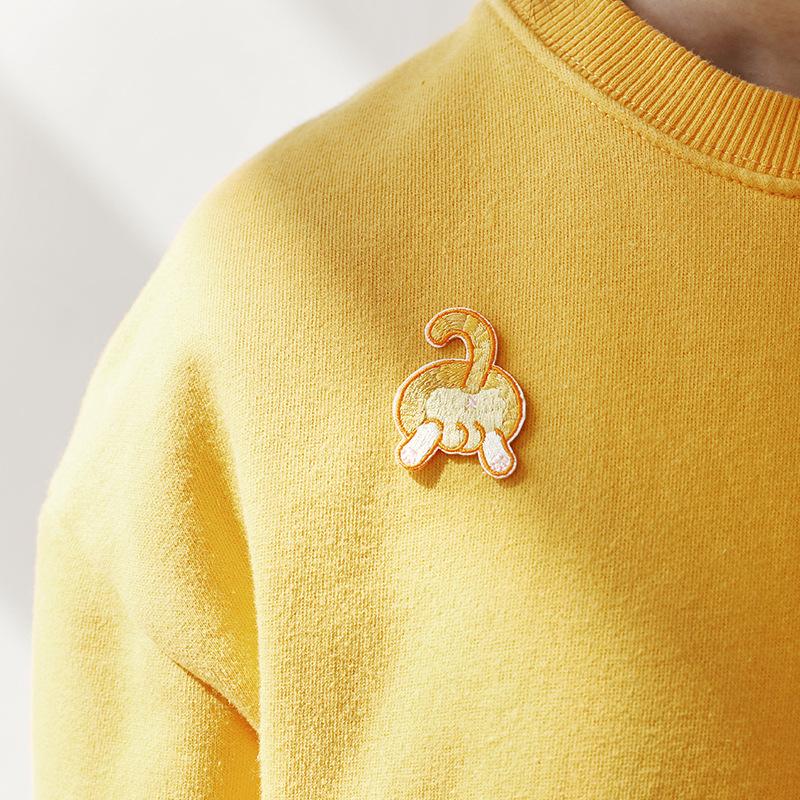 Cat Cartoon Embroidery Sticker Pet Dog Cloth Sticker Cloth Clothes Pants Hole Patch Sticker Pattern Repair Subsidy Sticker