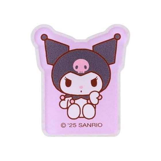 Sanrio Kuromi 2-Pack Rotating Clip 360 Degree Memo Stand 430676 - Doubles As a Clip and Memo Holder