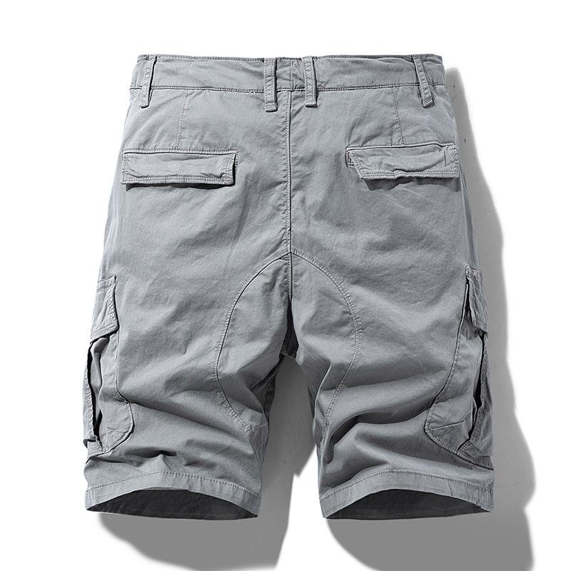 JAYSCE Mens Cargo Shorts Fashion Multi-pockets Shorts Male Casual Jogging Shorts Loose Pants