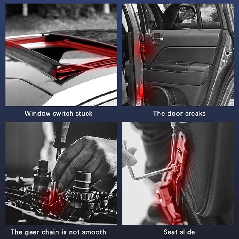 1 Set White Mechanical Maintenance Gear Bearing Oil Grease Car Sunroof Track Lubricating Grease Door Abnormal Noise Antirust Oil