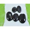 154Cts. Natural Blue Tiger Eye Oval Cabochon Loose Gemstone 5Pcs Lot A-566