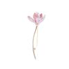 Lady Charm Lotus Flower Brooch Pins for Women Girls Plant Label Pin Hat Suit Coat Fashion Accessories