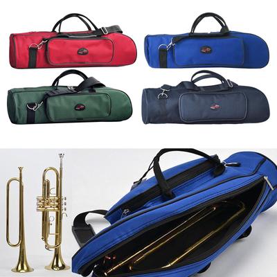 Travel Lightweight 600D Oxford Cloth Trumpet Carrying Bag Case Water-resistant Padded Adjustable Shoulder Bags