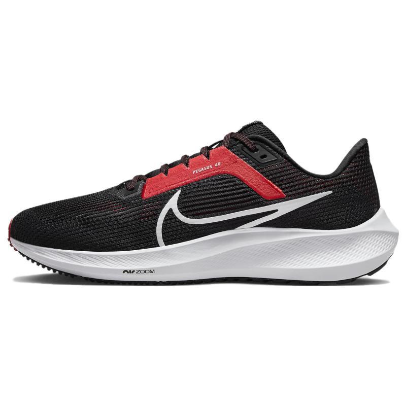 Nike Air Zoom Pegasus 40 Black Light Crimson Sneakers DV3853-003