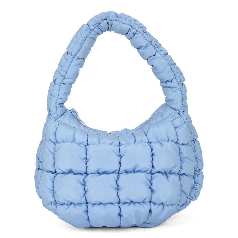 

Новая сумка Cloud Bag Folded Dumpling Bag Puff Down Bag Универсальная легкая ручная сумка через плечо для женщин под мышкой
