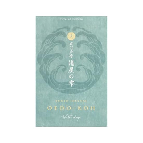 Oedo-koh Yuna no Shizuku (Bathhouse Dew) 60 Sticks with Incense Stand