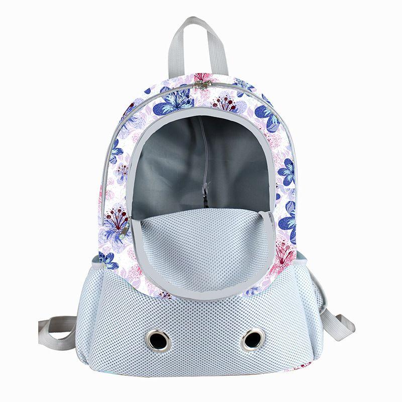 Transportín Premium Transpirable para Mascotas para Perros Pequeños, Gatos y Cachorros con Diseño Ajustable