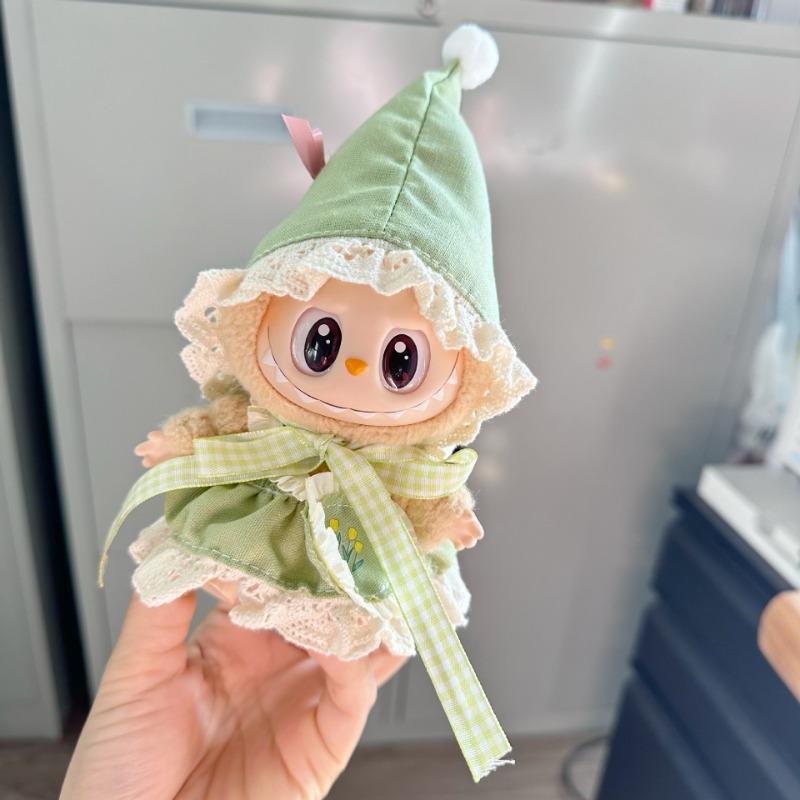 Generations of Rab Cloth Doll Clothes Collection Hand-made Wizard Skirt for Pendant LABUBU Original Doll Fairy Skirt