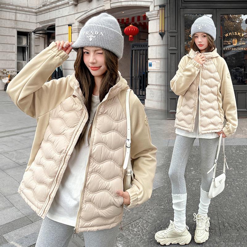 2025 Design Women's Lightweight Hooded Cotton-Padded Jacket