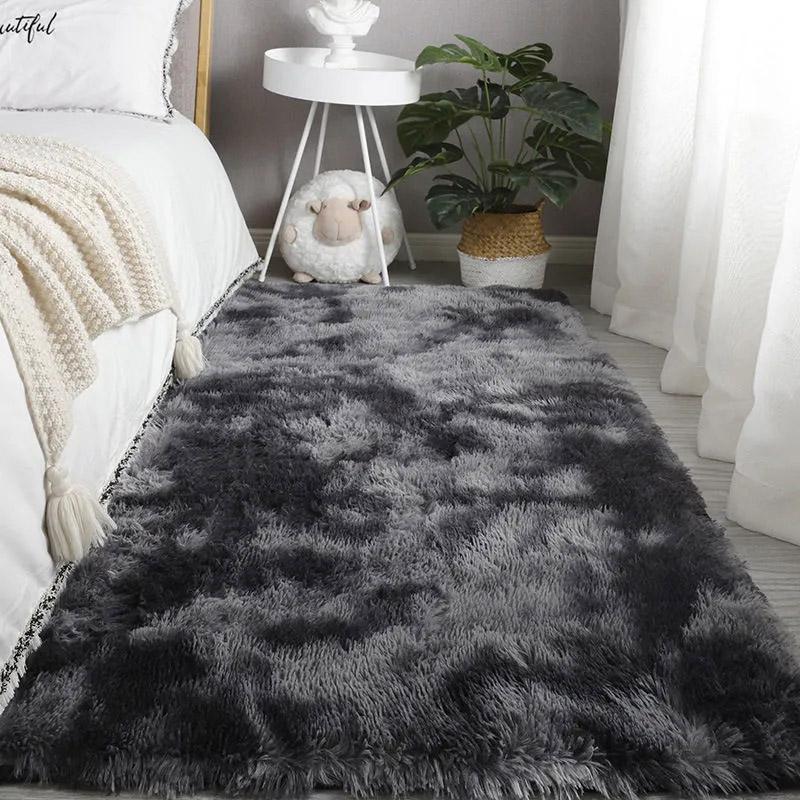 Carpet Bedroom Bedside Carpet Plush Living Room Full Floor Mat Girl Ins Room Dirty Carpet Sofa Rug Warm Large Area Cushion
