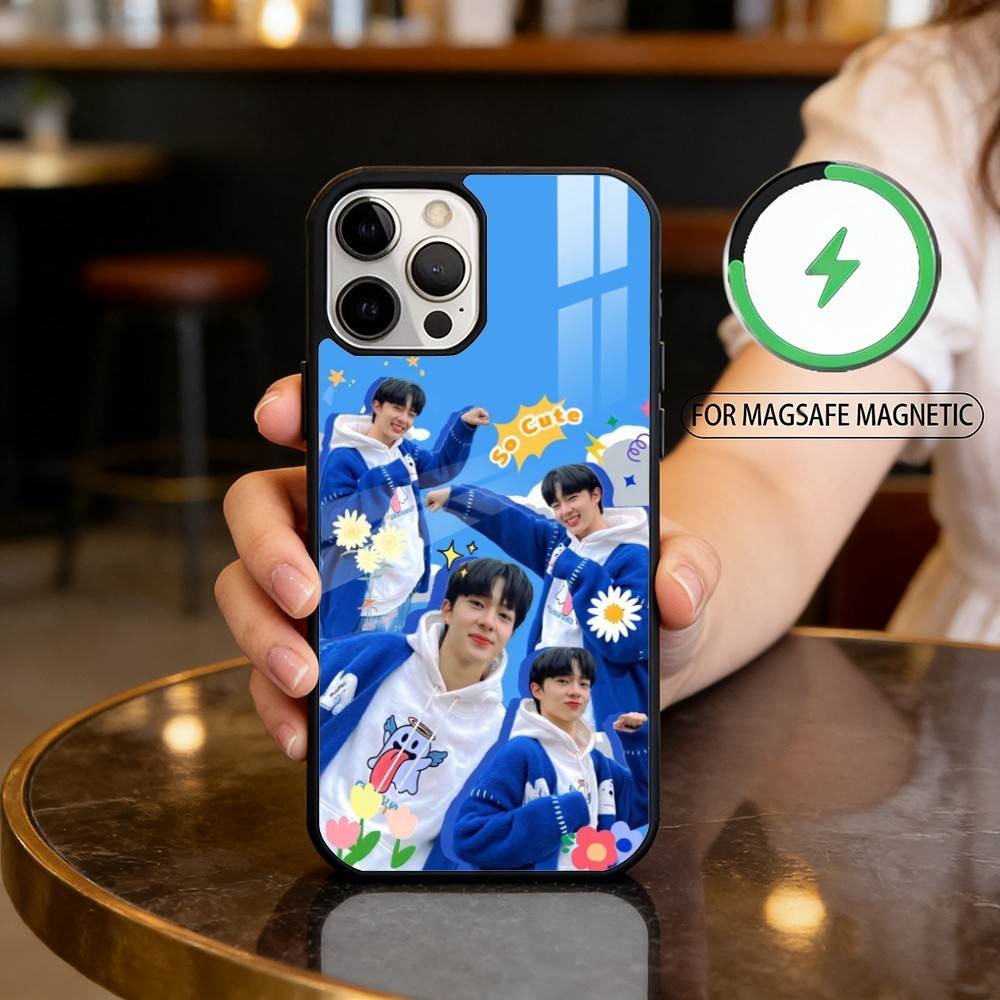Thai Singer NuNew Phone Case For iPhone17,16,15,14,13,12,11 Plus,Pro Max Magnetic For Magsafe Wireless Charging