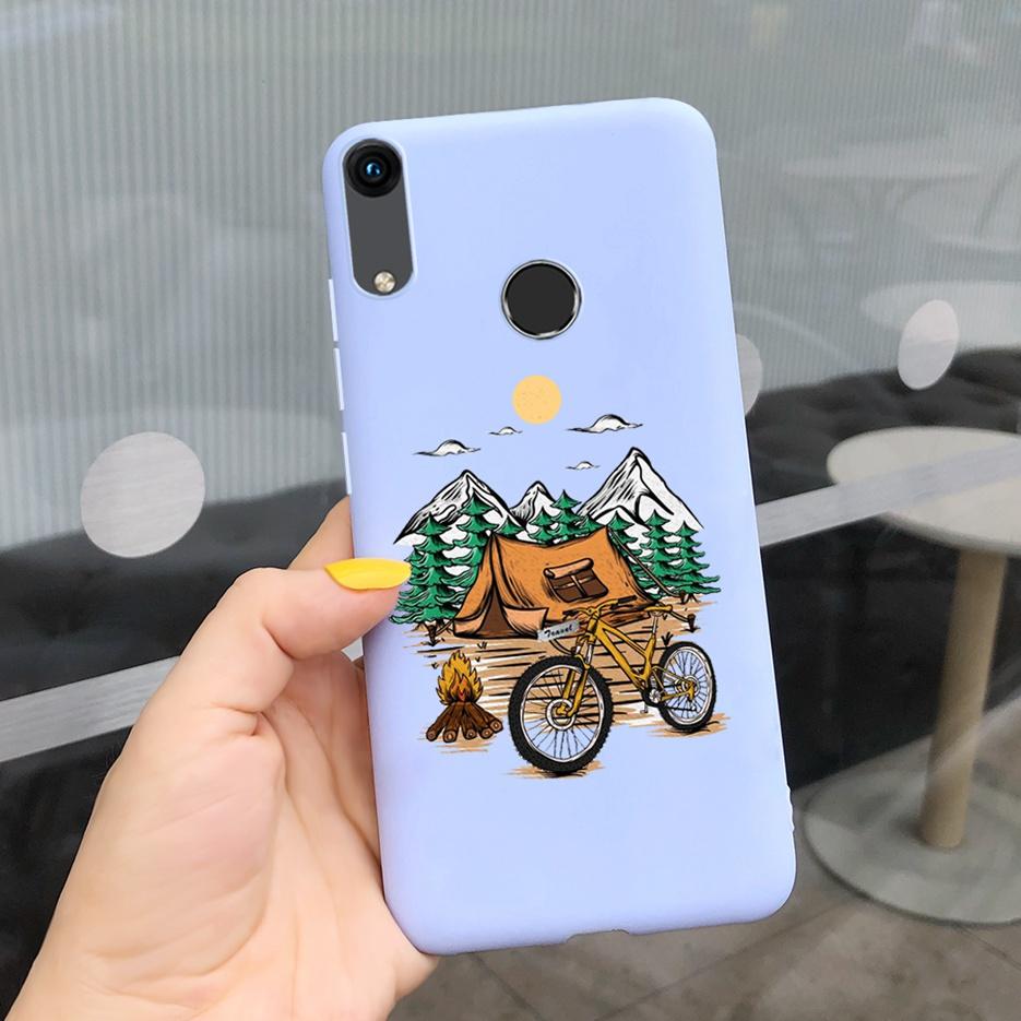 For Huawei Y6s 2019 Case Honor 8A Soft Silicone Cartoon Flowers Phone Protective Shell For Huawei Y6s 2019 Honor8A Fundas Bumper