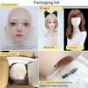 100% Silicone Head Standard Wig Suitable for 130-180CM Sex Doll Body 2 Connection Methods GJ-ZP012