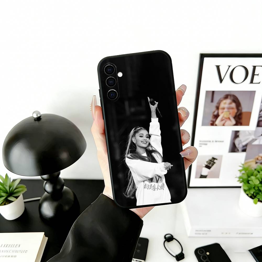 

AG A-Aesthetic Phone Case For Samsung Galaxy A73,A72,A71,A70,A53,A52,A51,Soft Silicone Black Cover Samsung a72