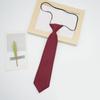 Women's Adjustable Neck Tie for Business Wedding School Uniform and Formal Occasion Short Length Stage Show Necktie