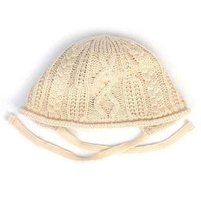 Universelle Chemie Strickhaube Beige Sturmhaube