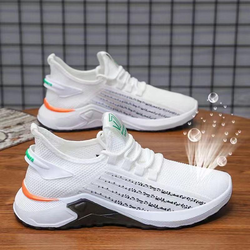 Men's Lightweight Breathable Casual Sports Shoes Summer Outdoor Mesh Soft Sole Running Shoes Fashion Comfort Versatile Sneakers