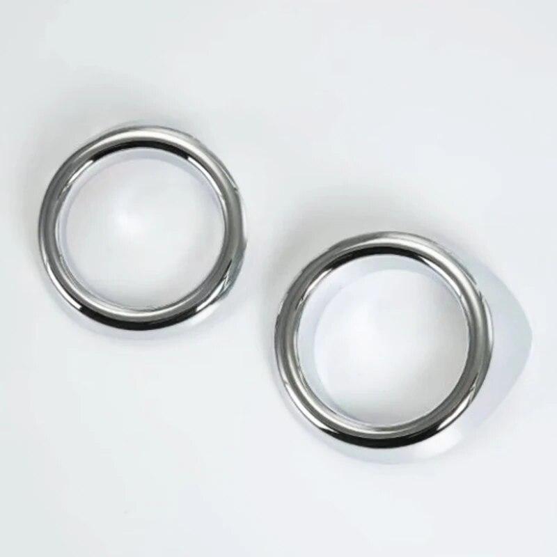 Stilizare auto Pentru Subaru XV Crosstrek 2017 2018 ABS Crom Acoperișuri Ornamente Bezel Lampa de Ceață Față Molding