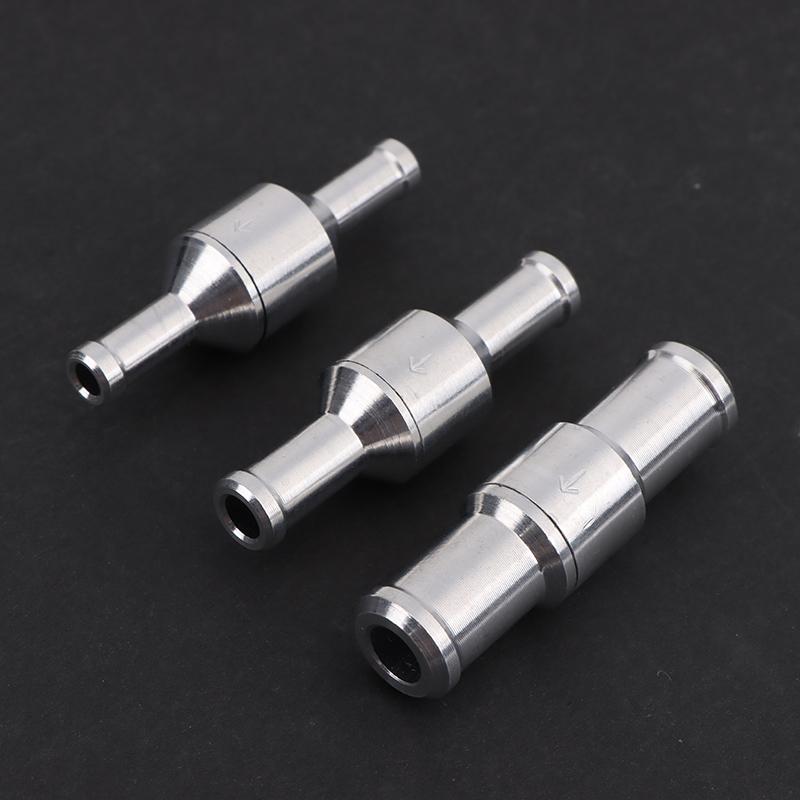 Car Oil Water Pump Non-Return Check Valve for Petrol Diesel; Made of Aluminium Alloy, 6-12mm One-Way Function