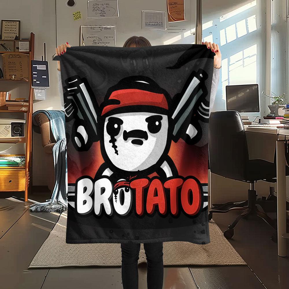 Brotato Blanket, High quality Comfortable for All Seasons, Home Decor, Warmth and Comfort