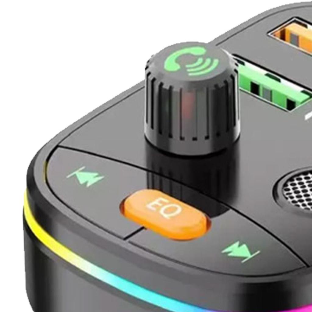 Car FM Transmitter Support Hands Free Calling 3 Charging Port Bluetooth FM Transmitter Car MP3