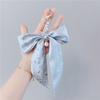 Flower Scarf Bow Keychain Pearl Bag Accessories Headset Pendant Bowknot Bag Pendant  Girl
