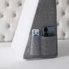 Triangular Memory Foam Wedge Pillow - Bedroom Backrest and Bedside Support Pillow