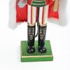 Wood Nutcrackers Figurine 38cm Christmas Mouse King Puppet Toy Home Tabletop Book Shelves Ornament Seasonal Decoration