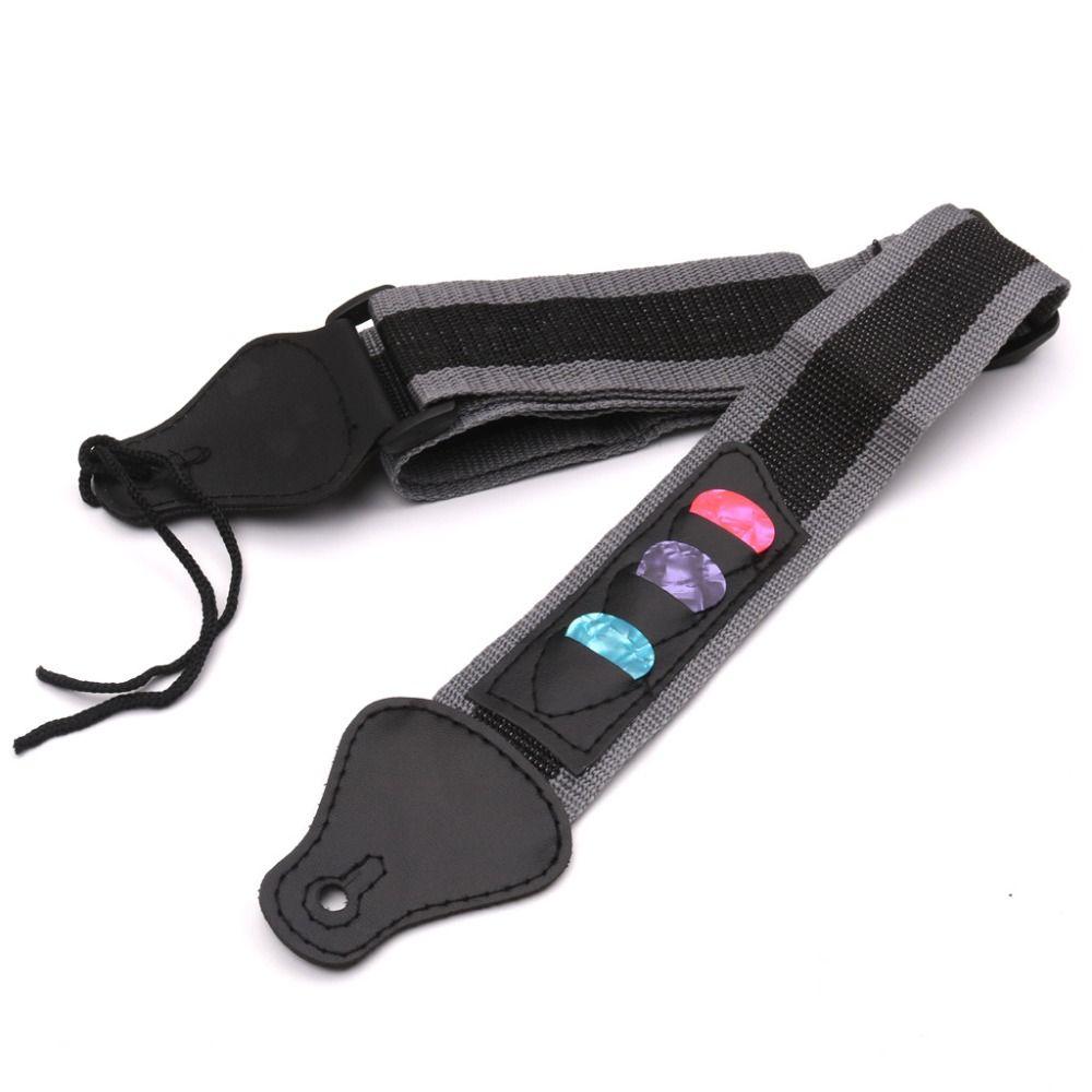 Adjustable Guitar Strap Nylon Bass Belt Fashion Guitarra Belt Strap