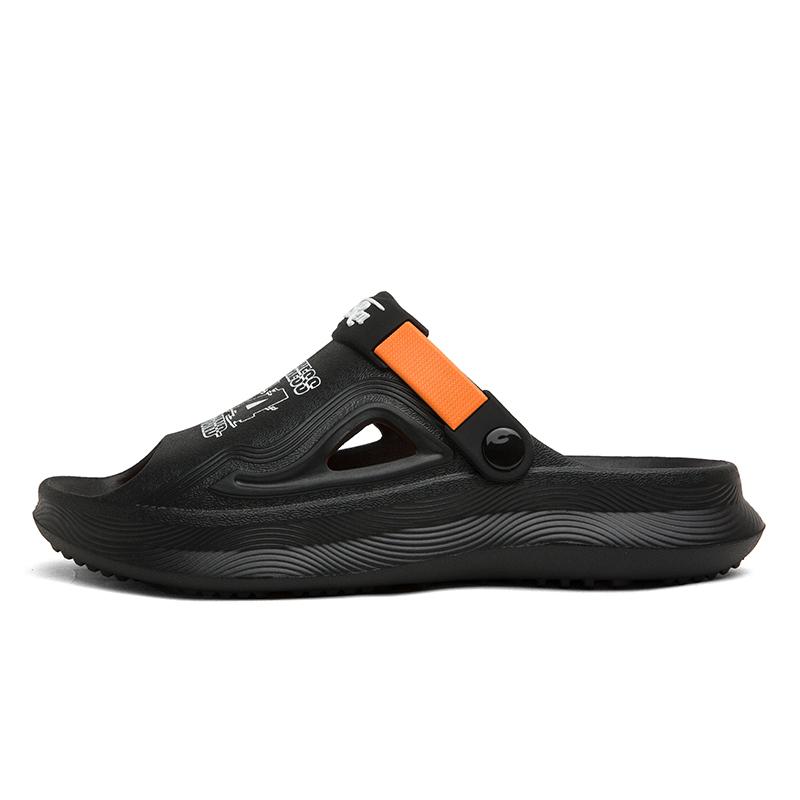 Fashion Men's Summer EVA Slip-On Slippers With Open Back And Two-Way Wear Resistant Anti-Slip Beach Shoes For Work And Outdoor Use