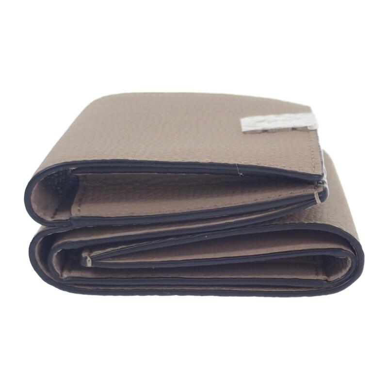 LOEWE  C821TR2X02 Tri-fold wallet sand Calfskin Women