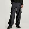 Calvin Klein Jeans Loose Solid Color Pocket Detail Comfortable Cargo Pants Men bottoms Black J324693-BEH