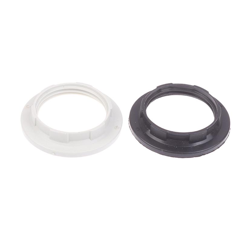 Light Socket Rings 10Pcs E14 E27 Threaded Lamp Socket Rings Pack E12 E26 Lock Lamp Shade Rings For Standard Base Lamp Holder