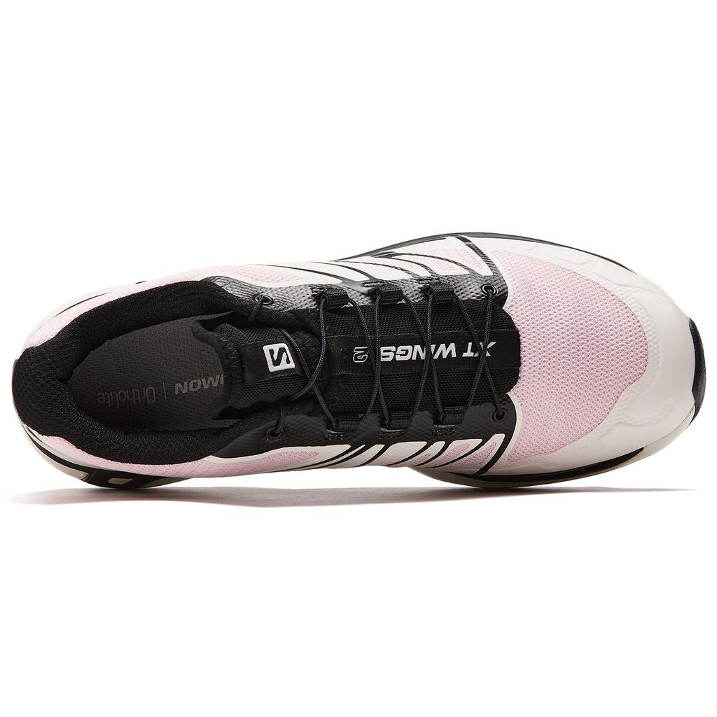 SALOMON Xt-Wings 2 Durable Slip-Resistant Lightweight Low-Top Outdoor Functional Shoes Unisex Shoes Pink White 471357