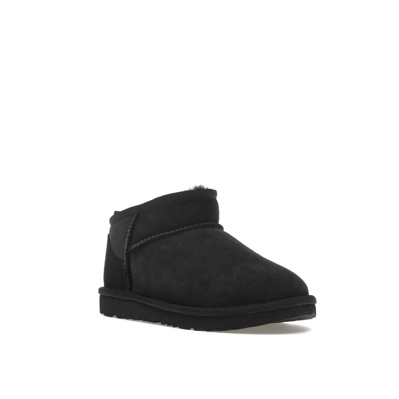 UGG Classic Ultra Mini Boot Kids Black Kids Sneakers 1130750K-BLK