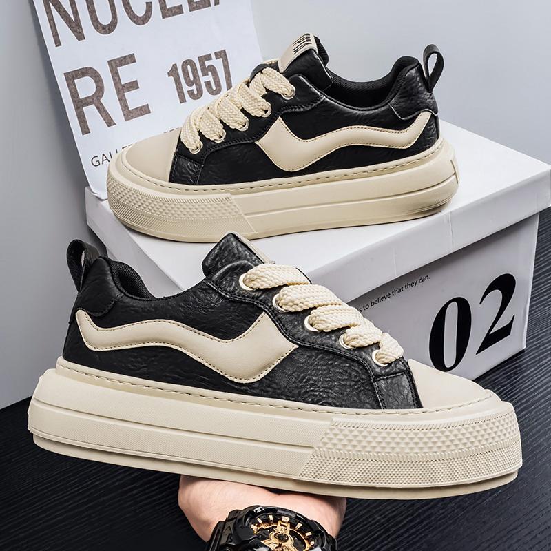 

Men s Korean Version Board Shoes Fashionable and Versatile Trendy Student Shoes Daily Commuting Outfits 39