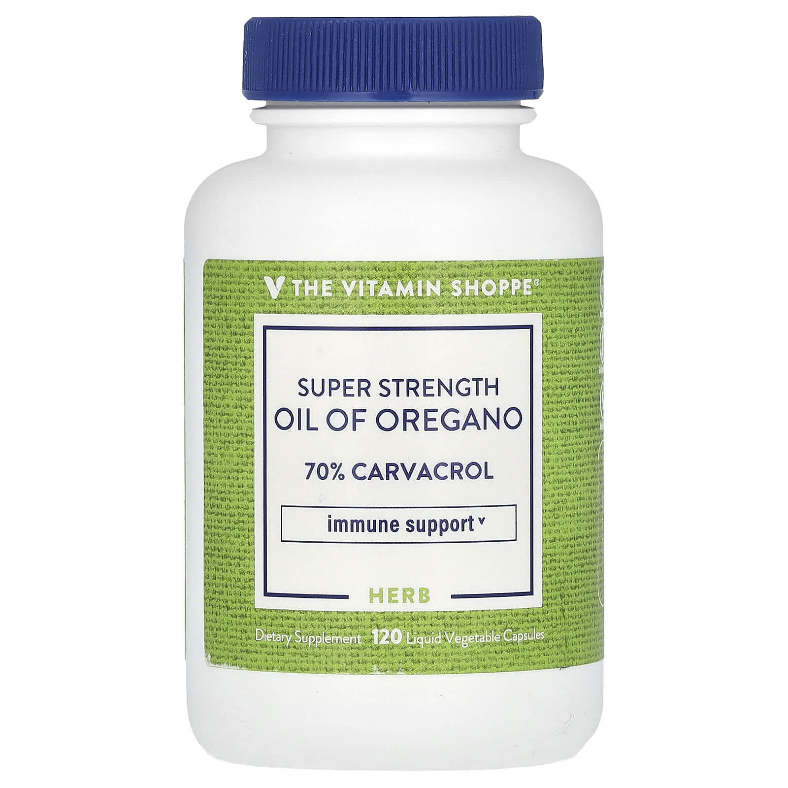 

Super Strength Oregano Oil, Liquid Veggie Capsules, 120 (45Mg per Capsule)