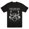 Unisex Short Sleeve Crew Neck Cotton T Shirt Neurosis Snakes