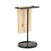 Hand Towel Stand for Bathroom S Shape Towel Holder Stand Holds 2 Towels Metal Standing Countertop Towel Stand for Bathroom