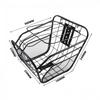 Fietsmand 1 stuks 33X23X24cm Accessoires Zwart Fietsen