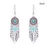 2pcs Ethnic Style Earring Beautiful Dress Decoration Vintage Fashion Accessory Women Pendant Ear Drop Hanging Decor