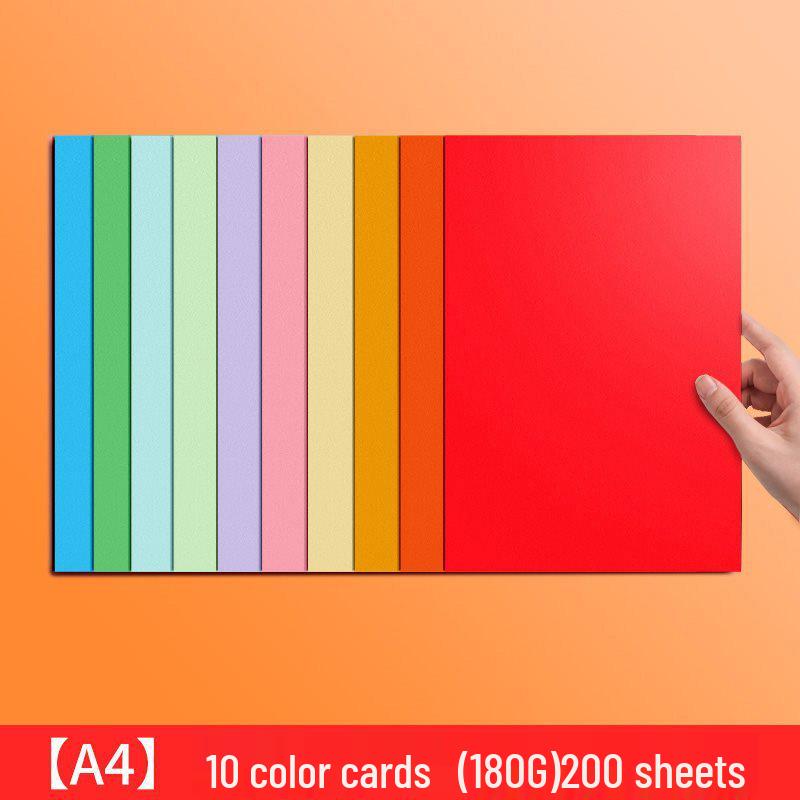 A4/A3 farbiger Karton Bastelpapier für Origami und Kunstprojekte