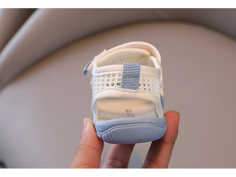 Sandale de vară pentru fetițe 2024, cu talpă moale, plasă respirabilă, pentru mers